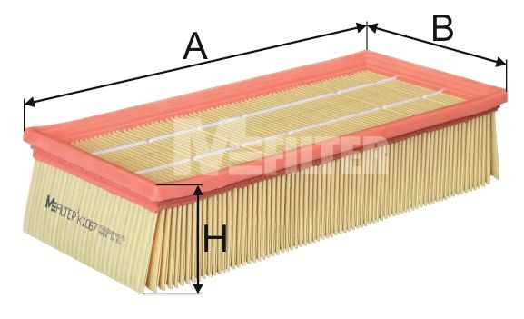 Воздушный фильтр MFILTER K1067