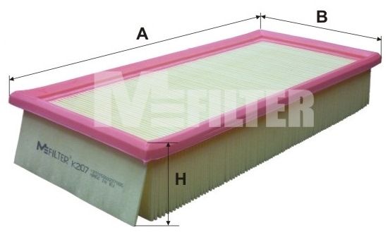 Воздушный фильтр MFILTER K207