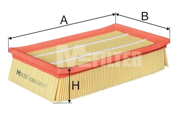 Воздушный фильтр MFILTER K3351