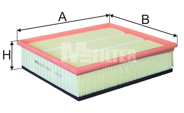 Воздушный фильтр MFILTER K3781