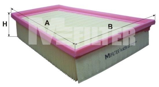 Воздушный фильтр MFILTER K409