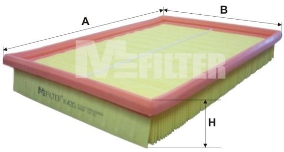 Воздушный фильтр MFILTER K420