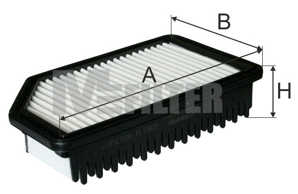 Воздушный фильтр MFILTER K7001