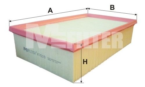 Воздушный фильтр MFILTER K7019