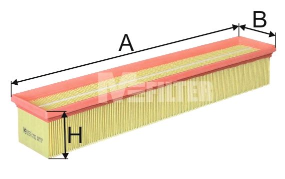 Воздушный фильтр MFILTER K7022