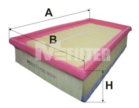 Воздушный фильтр MFILTER K7025