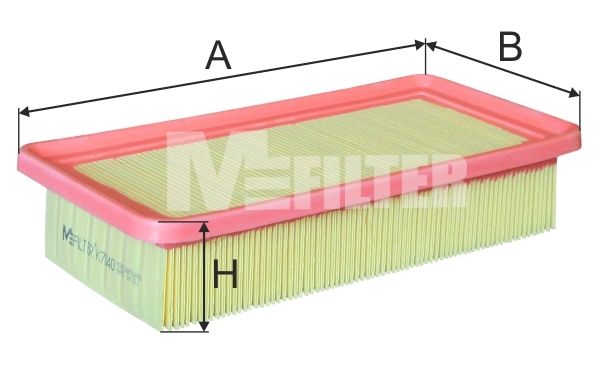 Воздушный фильтр MFILTER K7040