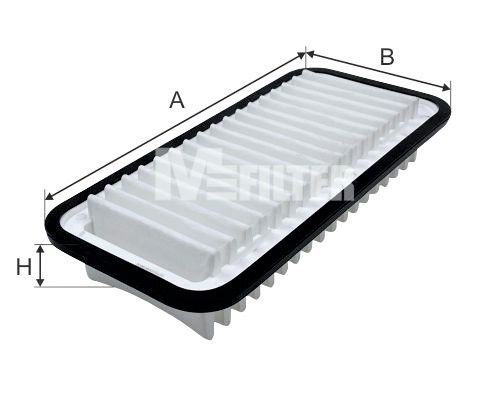 Воздушный фильтр MFILTER K7044
