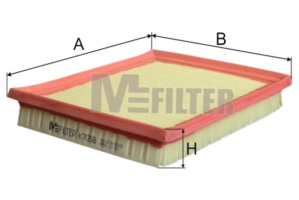 Воздушный фильтр MFILTER K7058
