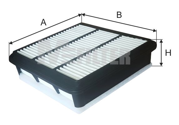 Воздушный фильтр MFILTER K7116