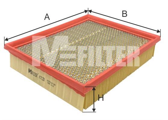 Воздушный фильтр MFILTER K7128