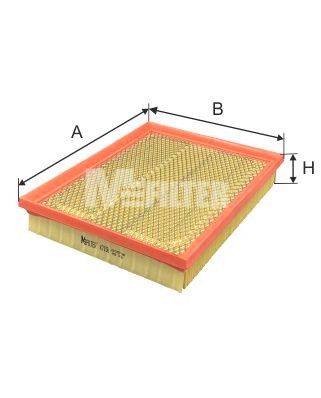 Воздушный фильтр MFILTER K7158
