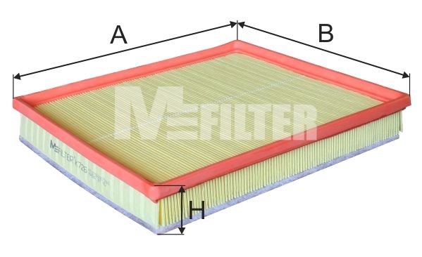 Воздушный фильтр MFILTER K726