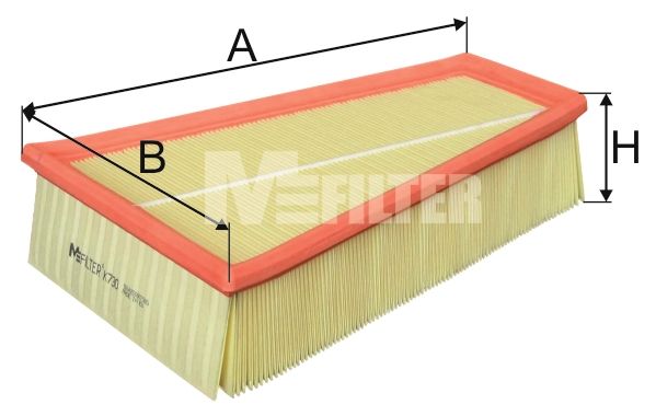 Воздушный фильтр MFILTER K730