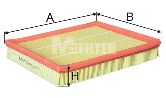 Воздушный фильтр MFILTER K745