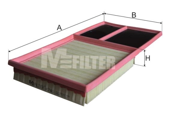 Воздушный фильтр MFILTER K746
