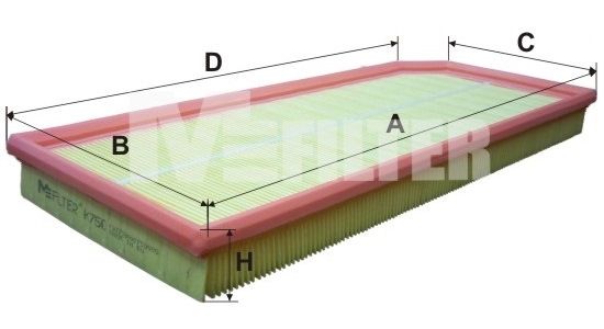 Воздушный фильтр MFILTER K750
