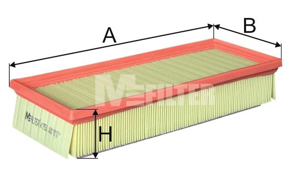 Воздушный фильтр MFILTER K751