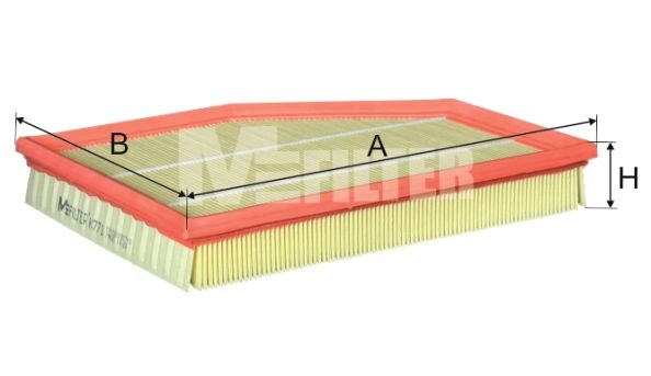 Воздушный фильтр MFILTER K771