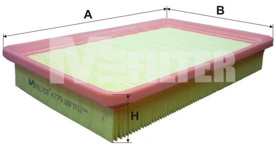 Воздушный фильтр MFILTER K779