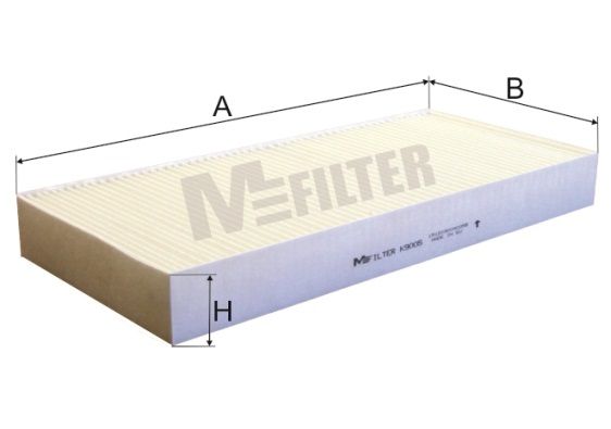 Фильтр, воздух во внутренном пространстве MFILTER K9005
