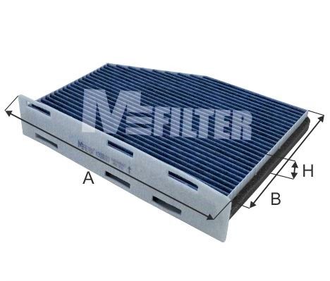 Фильтр, воздух во внутренном пространстве MFILTER K908BIO