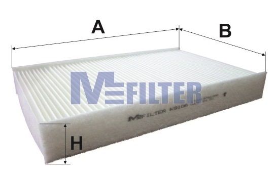 Фильтр, воздух во внутренном пространстве MFILTER K9106