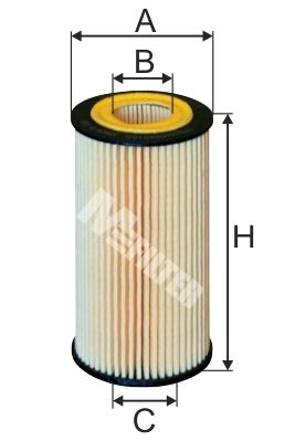 Масляный фильтр MFILTER TE4015