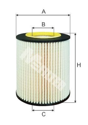 Масляный фильтр MFILTER TE4024