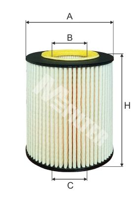 Масляный фильтр MFILTER TE4033