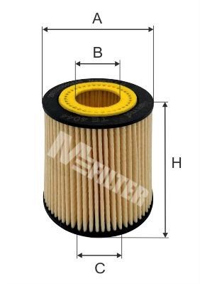 Масляный фильтр MFILTER TE4044