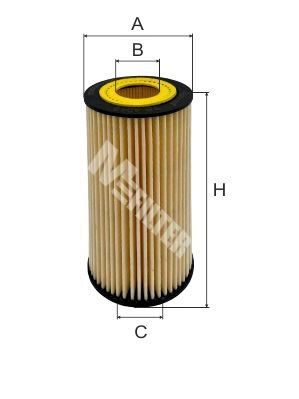 Масляный фильтр MFILTER TE4048