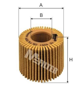 Масляный фильтр MFILTER TE4051