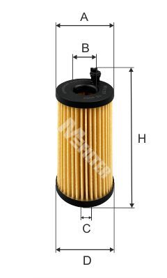 Масляный фильтр MFILTER TE4054