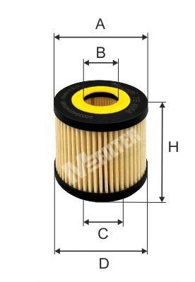 Масляный фильтр MFILTER TE4056