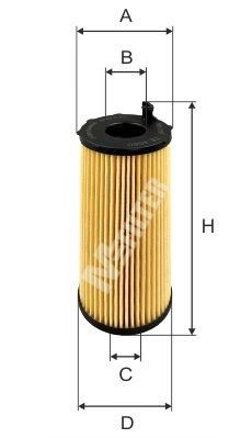 Масляный фильтр MFILTER TE4060
