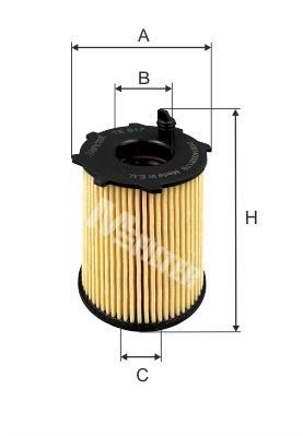 Масляный фильтр MFILTER TE617