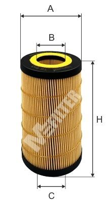Масляный фильтр MFILTER TE643
