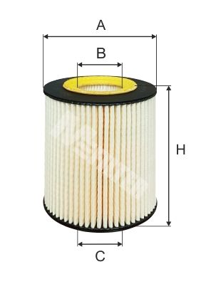 Масляный фильтр MFILTER TE647