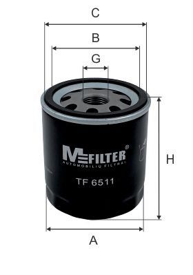 Масляный фильтр MFILTER TF6511