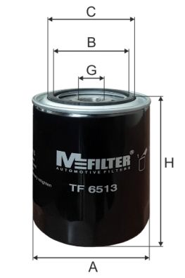 Масляный фильтр MFILTER TF6513