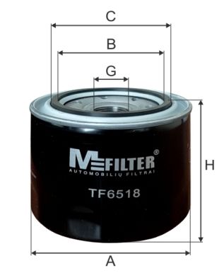 Масляный фильтр MFILTER TF6518