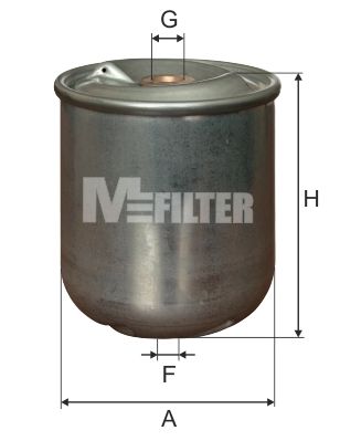 Масляный фильтр MFILTER TF6524RC