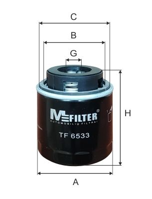 Масляный фильтр MFILTER TF6533