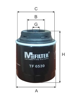 Масляный фильтр MFILTER TF6539