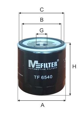 Масляный фильтр MFILTER TF6540