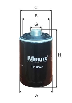 Масляный фильтр MFILTER TF6541
