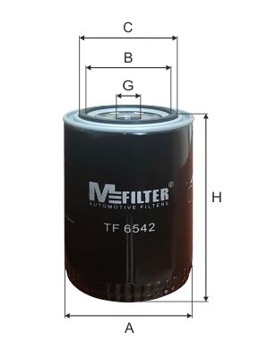 Масляный фильтр MFILTER TF6542
