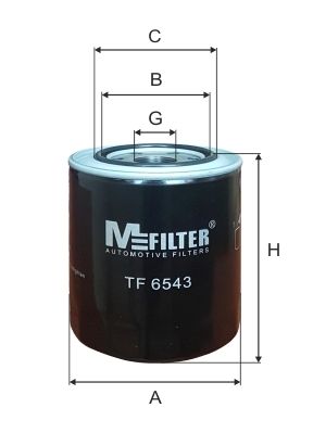 Масляный фильтр MFILTER TF6543