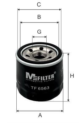 Масляный фильтр MFILTER TF6563
